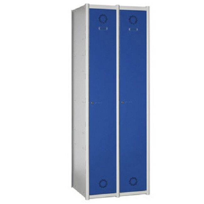 Taquilla metálica modular de 1 puerta AV, 2 columnas